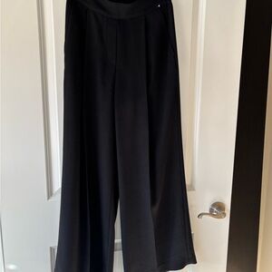 SPANX Black Wide-Leg Pants